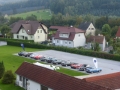 Blick vom Hauptquartier