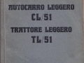 Autocarro CL 51/ TL 51 - Ersatzteilkatalog - italienisch - Dezember 1953
