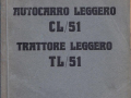CL 51/ TL 51 - Ersatzteilkatalog - italienisch - Dezember 1953