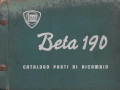 Autocarro Beta 190 - Ersatzteilkatalog - italienisch - 2. Ausgabe September 1959