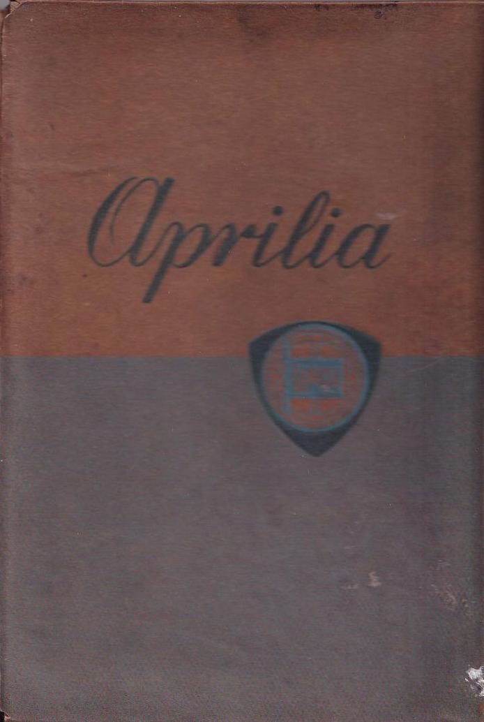 Aprilia - Betriebsanleitung + Ersatzteilkatalog - italienisch - Mai 1937