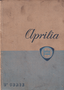 Aprilia 2. Serie - Betriebsanleitung - italienisch - August 1939