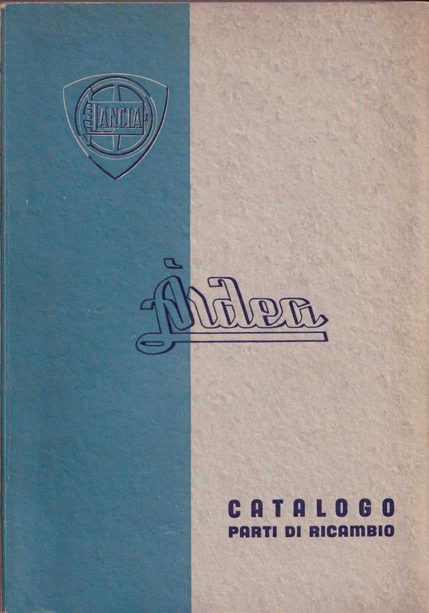 Ardea - Ersatzteilkatalog - italienisch - 6.Ausgabe 1951/Nachdruck 1953