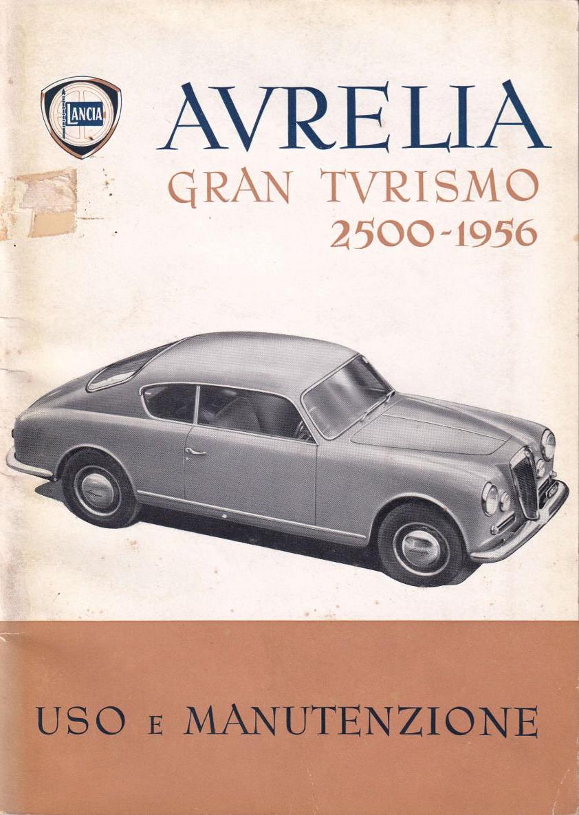 BAurelia B20 GT - Betriebsanleitung - italienisch - April 1956