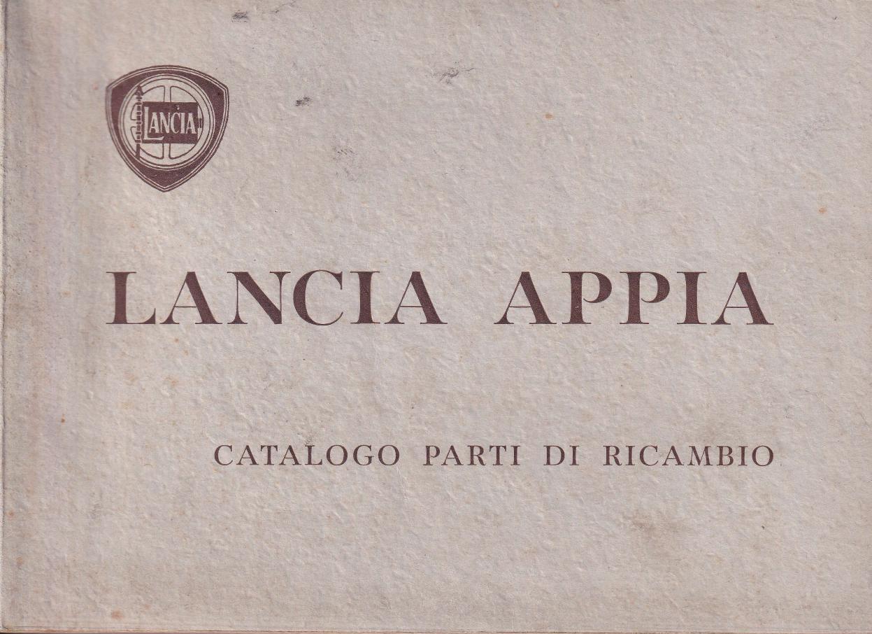 Appia 1.Serie - Ersatzteilkatalog - italienisch - Mai 1953