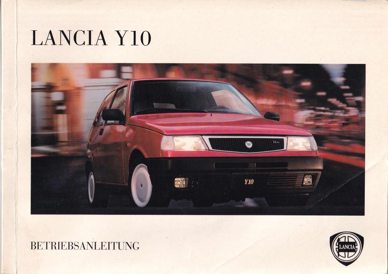Y10 - Betriebsanleitung - deutsch - 1. Ausgabe November 1994