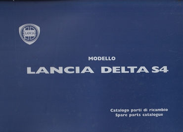 Delta S4 - Ersatzteilkatalog 1.Ausgabe - italienisch, englisch