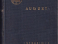 Augusta - Betriebsanleitung + Ersatzteilkatalog - italienisch - 1.Ausgabe August 1933