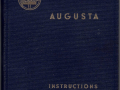 Augusta - Betriebsanleitung + Ersatzteilkatalog - französisch - 1933