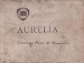 Aurelia - Ersatzteilkatalog - italienisch - 1951