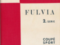 Fulvia Coupé + Sport 2.Serie - Betriebsanleitung - deutsch - 3.Ausgabe September 1971
