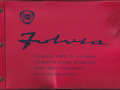 Fulvia - Ersatzteilkatalog - ital.,franz.,engl., deut. - 1.Ausgabe Juli 1963