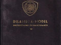 Dilambda - Betriebsanleitung - englisch - August 1930