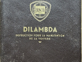 Dilambda - Betriebsanleitung - französisch - 1930