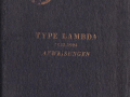 Lambda 1923 + 1924 - Betriebsanleitung - deutsch - 1.Ausgabe Juni 1924