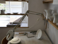 Arbeitsplatz eines Modelleurs