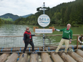 Floßfahrt auf der Enns