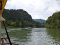 Floßfahrt auf der Enns