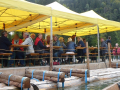Floßfahrt auf der Enns