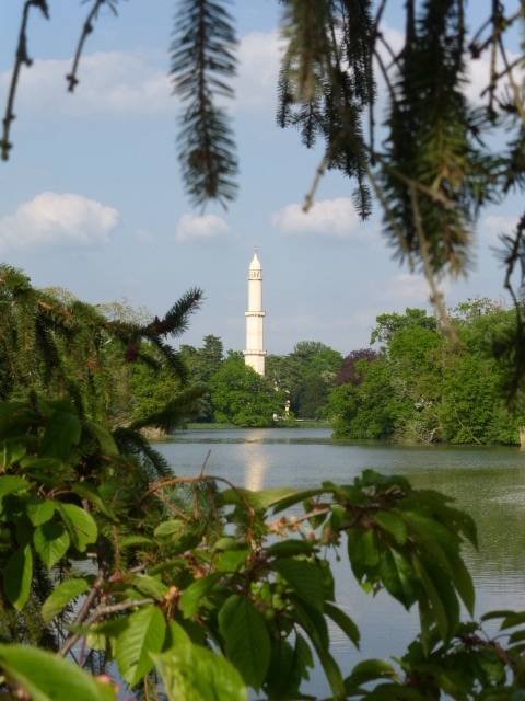 Blick auf das Minarett