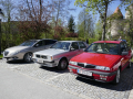 Am Parkplatz der Burg Heidenreichstein