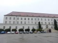 Positionierung vor der Burg Wr. Neustadt