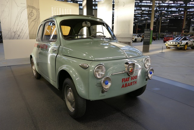 Fiat 500 Elaborazione Abarth Record (der erste Fiat Abarth)