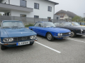 Hotelparkplatz am Morgen