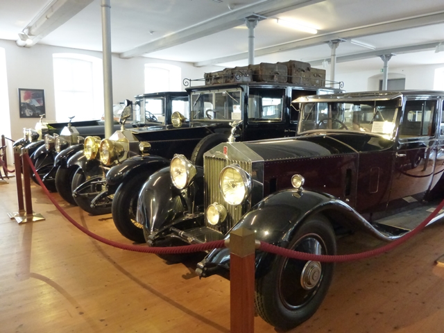 Besuch des Rolls Royce Museum