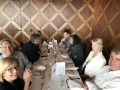 Abendessen im Burgrestaurant Gebhardsberg