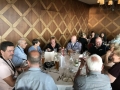Abendessen im Burgrestaurant Gebhardsberg
