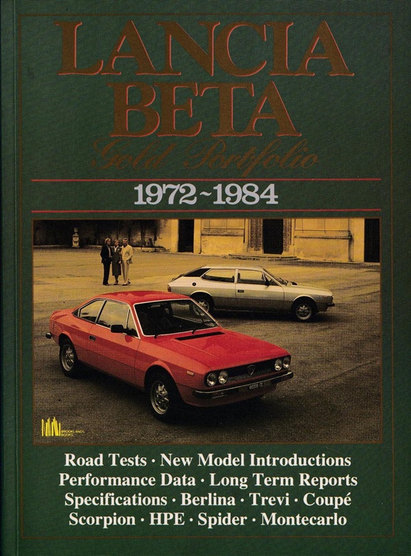 Lanci Beta 1972-1984 - Clarke R.m., Brooklands Books