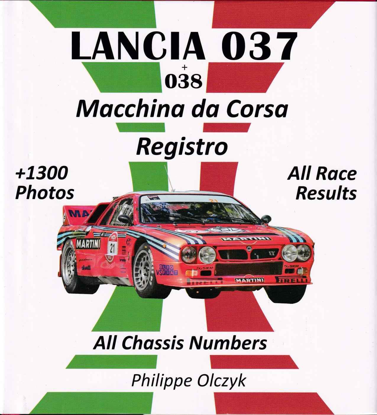 Lancia 037 - Philippe Olczyk, Book Edtion Limited