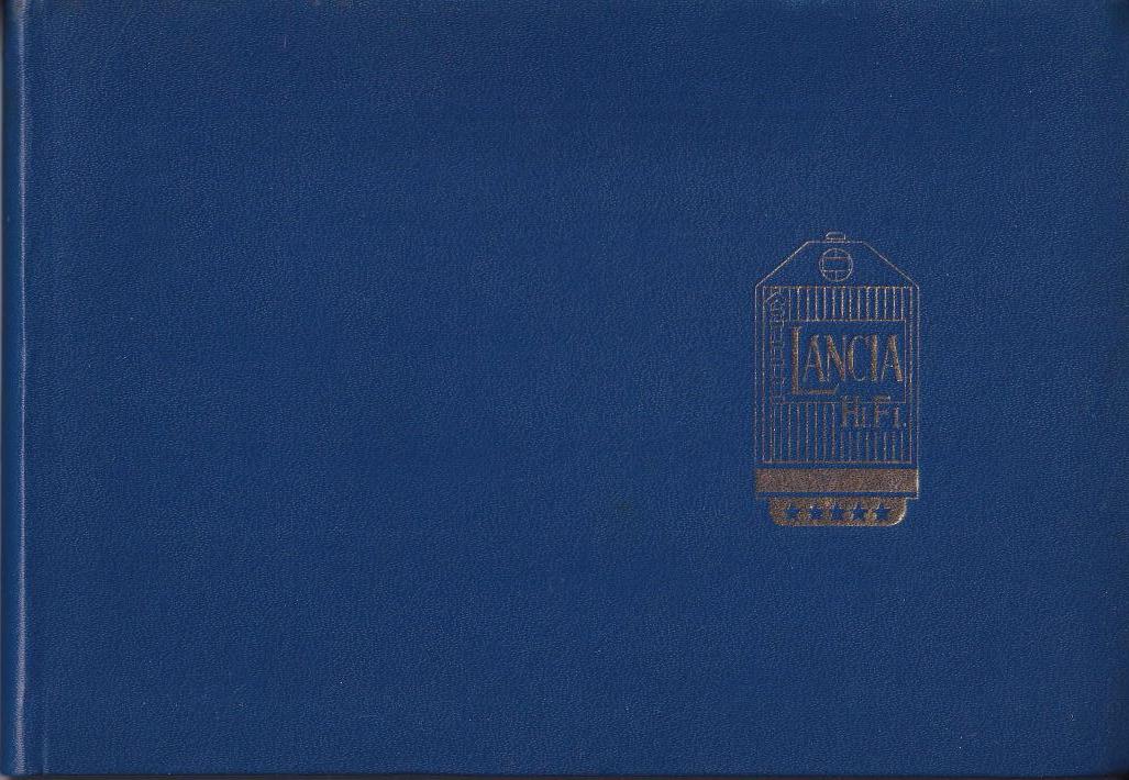 Lancia Hi.Fi. Mitgliederliste für das Jahr 1962