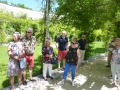 Rundgang im Meditationsgarten  der Kartause Aggsbach