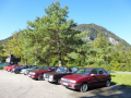 Parkplatz beim Fahrzeug-Technik-Luftfahrt Museum