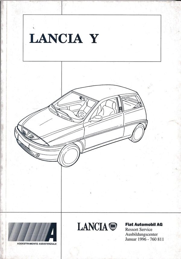Lancia Y840 - Techn. Kundendienst - deutsch - Jänner 1996