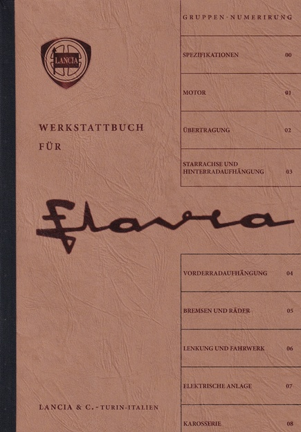 Flavia 815 - Werkstatthandbuch - deutsch - 1. Ausgabe