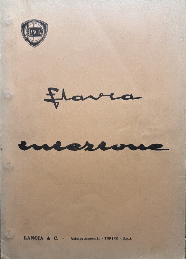 Flavia Einspritzung - Werkstatthandbuch - englisch - Oktober 1967