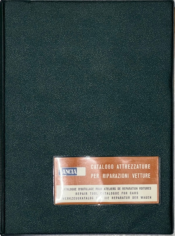 Werkzeugkatalog für die Reparatur der Wagen - Fulvia/Beta - franz., ital., engl., deutsch