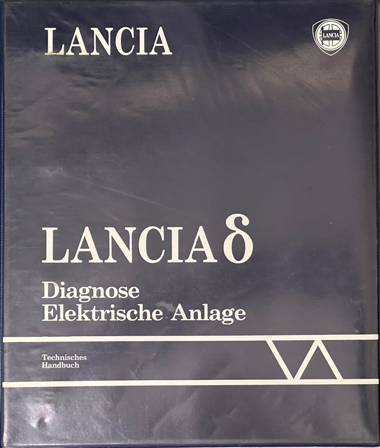 Delta 836 - Diagnose elektrische Anlage - Techn. Kundendienst - deutsch - Oktober 1993
