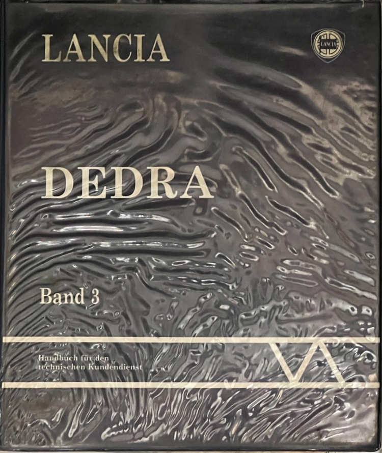 Dedra - Band 3 Serie 94 - Techn. Kundendienst - deutsch - März 1994
