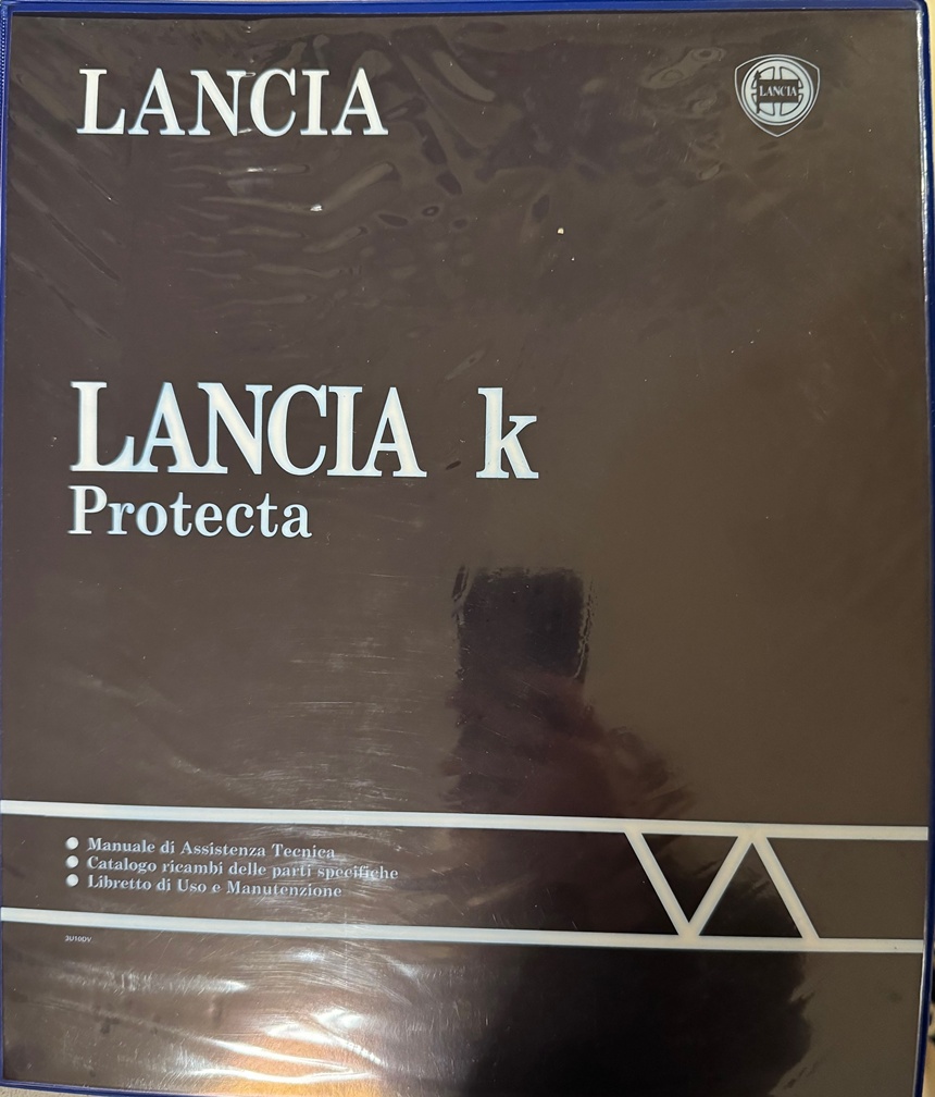 Kappa Protecta - Werkstatthandbuch, Betriebsanleitung und Ersatzteilkatalog - italienisch - Mai 1997