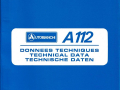 Autobianchi A112 - Technische Daten - Techn. Kundendienst - franz., engl., deut. - April 1977