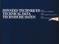 Delta 831 - Technische Daten - Motor, Kupplung, Getriebe, Radantrieb - franz., engl., deut. - Februar 1980