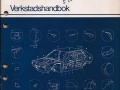 Saab Lancia 600 vorläufiges Werkstatthandbuch Band 8 - Karosserie - schwedisch - 1980