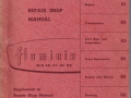 Flaminia - Werkstatthandbuch - Ergänzung 813.10.-11 + 3C - englisch - 1. Ausgabe Juni 1962