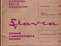 Flavia 815 - Werkstatthandbuch - Ergänzung - italienisch - 1. Ausgabe April 1963
