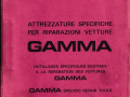 Gamma - Werkzeuge - ital., engl., deut. - 1. Ausgabe November 1976