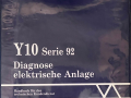 Y10 - Serie 92 - Diagnose und elektrische Anlage - Techn. Kundendienst - deutsch - Mai 1993